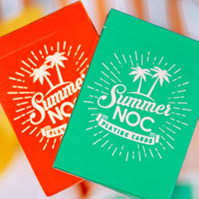 Summer NOC Pro Sunrise (Teal) Playing Cards